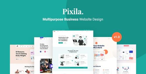 Pixila - Creative Multipurpose HTML Template