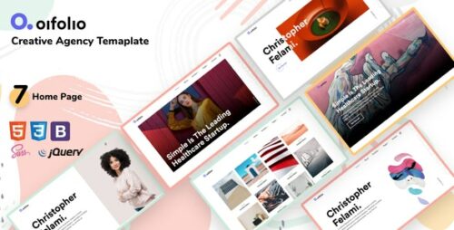 Oifolio- Creative Agency Bootstrap Template