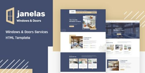 Janelas – Windows & Doors Services HTML Template