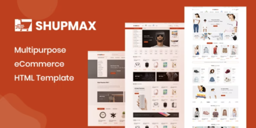 Shupmax - Multipurpose eCommerce HTML Template