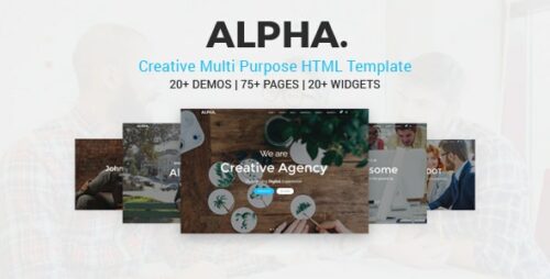 Alpha Dot Multi Purpose HTML5 Template