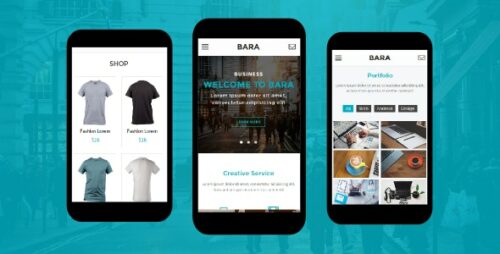 Bara - Creative Mobile Template