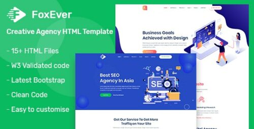 FoxEver - Creative Agency HTML5 Template