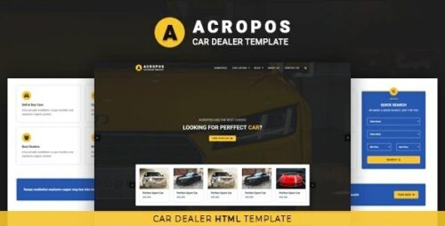 Acropos - Car Dealer HTML Template