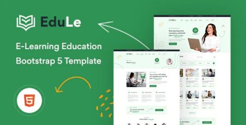 Edule - e-Learning Website Template HTML Version