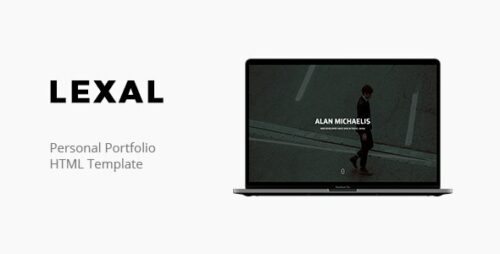 Lexal- Personal Portfolio HTML Template