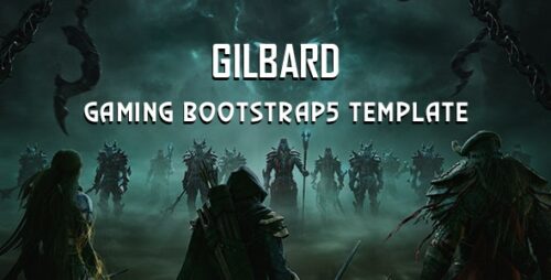 Gaming Website Template - Gilbard