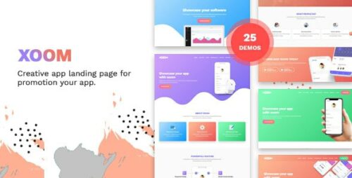 XOOM | App Landing Page