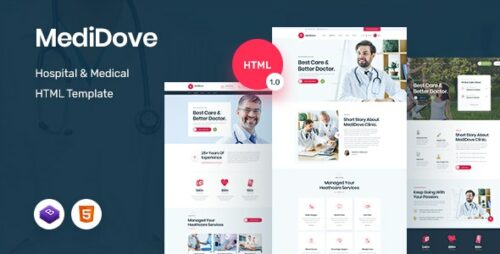 MediDove - Medical and Health HTML5 Template