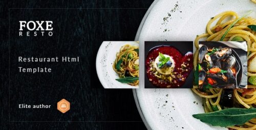 Foxeresto - Restaurant HTML Template