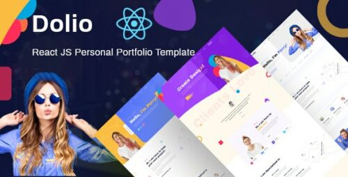 Dolio - React JS Personal Portfolio Template