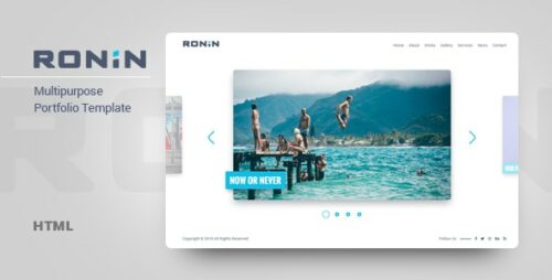 Ronin - Multipurpose Portfolio Template