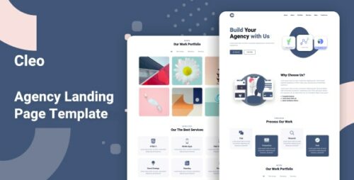 Cleo - Agency Landing Page Template