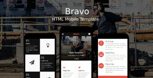 Bravo - HTML Mobile Template