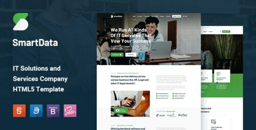 Smartdata - IT Solutions & Services HTML5 Template