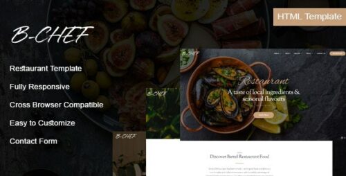 B-Chef - Restaurant HTML Template
