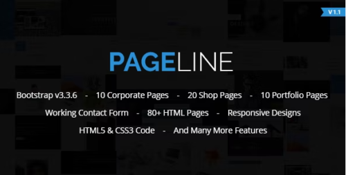 PageLine - Bootstrap Based Multi-Purpose HTML5 Template