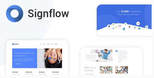 Signflow - Tech And Startup Template