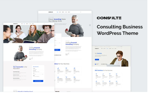 Consulte - Consulting Business FREE WordPress Theme