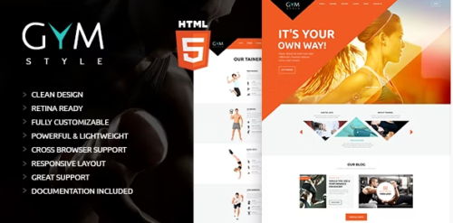 GYM | Sport & Fitness Club HTML Theme