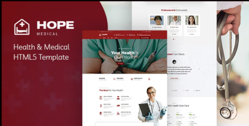 Hope - Health & Medical HTML5 Template
