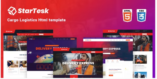 Startesk - Cargo, Logistics & Transport HTML5 Template