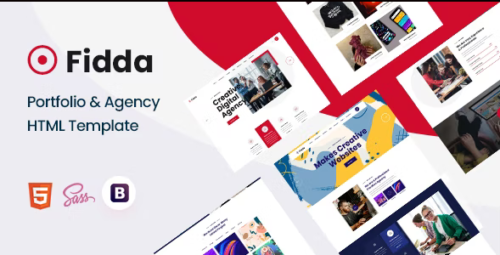 Fidda - Portfolio & Agency HTML5 Template