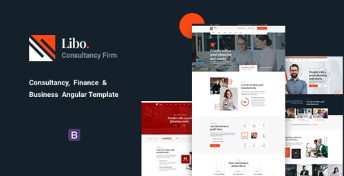 Libo - Consultancy, Finance & Business Angular Template