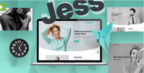 Jess - Personal, Portfolio, CV & Resume Website Template