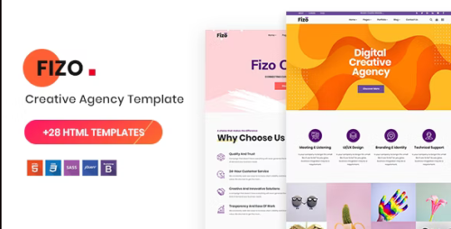 Fizo - Creative MultiPurpose HTML5 Template