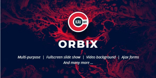 Orbix - Creative Multi-Purpose Template