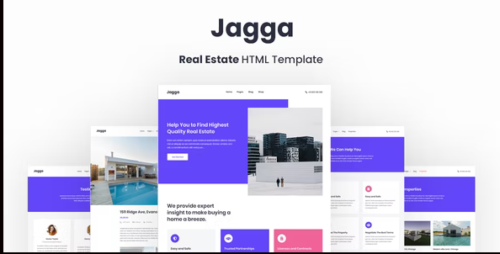 Jagga – Real Estate HTML Template