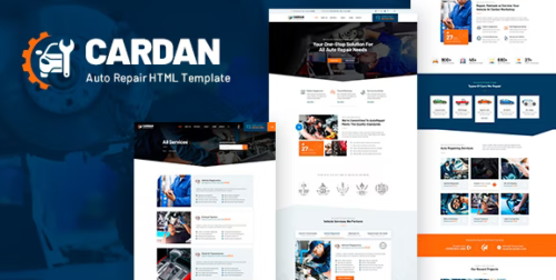 Cardan - Car Repair Services HTML Template