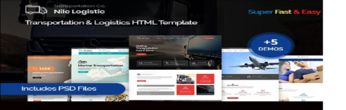 Nile - Transportation and Logistics HTML Template