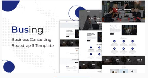 Busing - Business Consulting Bootstrap 5 Template