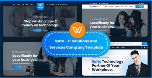 Softo - IT Solutions and Services Company Template