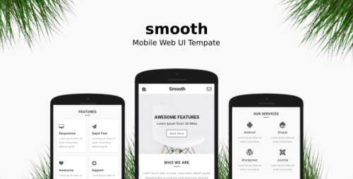 Smooth | Mobile Web UI Template