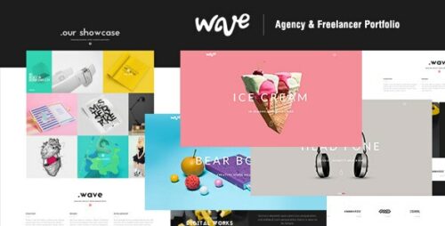 Wave | Agency & Freelancer Portfolio
