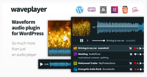 WavePlayer - Waveform Audio Player for WordPress and WooCommerce 3.7.1