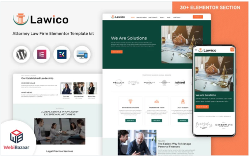 Lawico - Law Lawyer & Attorney WordPress Theme