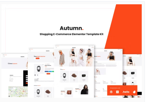 Autumn - Fashion eCommerce Elementor Template Kit