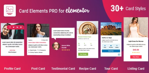 Card Elements Pro for Elementor