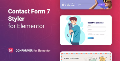Contact Form 7 styler for Elementor – Conformer
