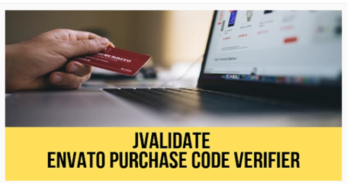 JValidate Envato Purchase Code Verifier Plugin for WordPress