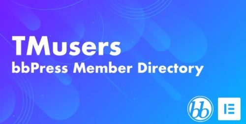 TMusers - bbPress Forum Member Directory For Elementor