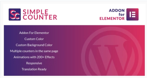 Simple Counter for Elementor WordPress Plugin
