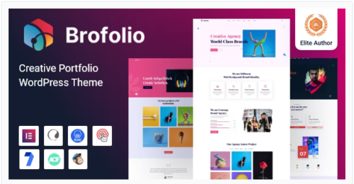 Brofolio – Creative Portfolio WordPress Theme