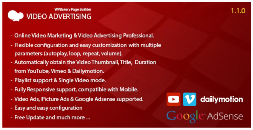 Video Advertising - Addon For WPBakery Page Builder