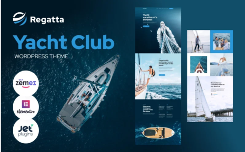Regatta - Yacht Club WordPress Theme