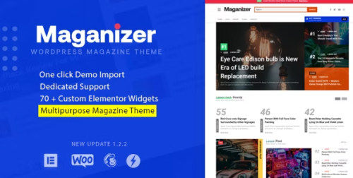 Maganizer - Modern Magazine WordPress Theme